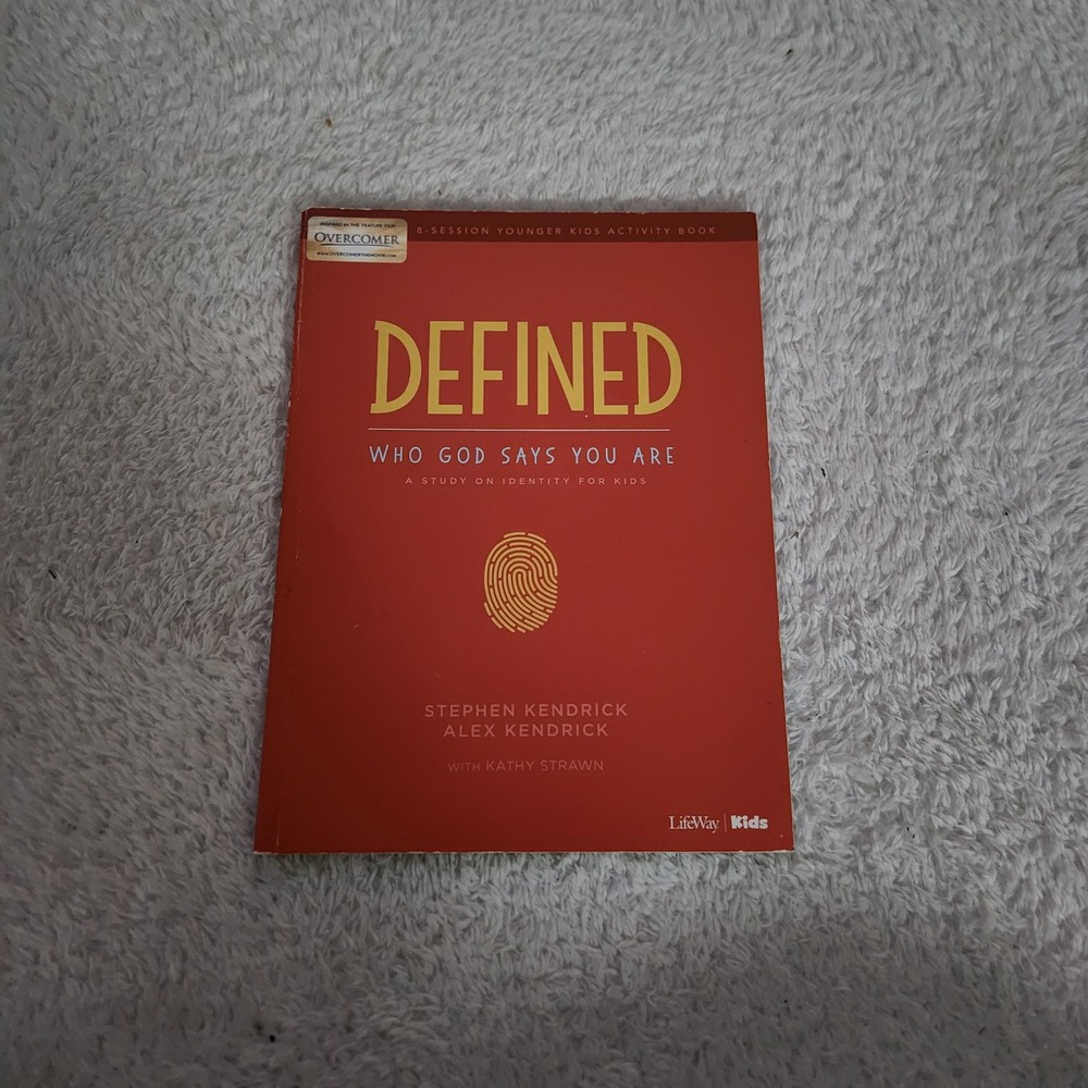 Defined Who God Says You Are A Study On Identity‎ For Kids Activity Book